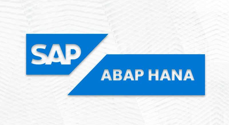 Formation SAP HANA - Programmation ABAP