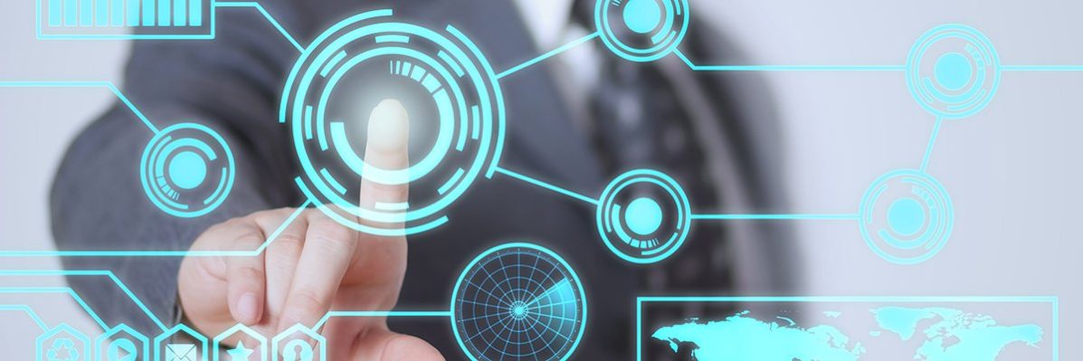 Futuristic touchscreen